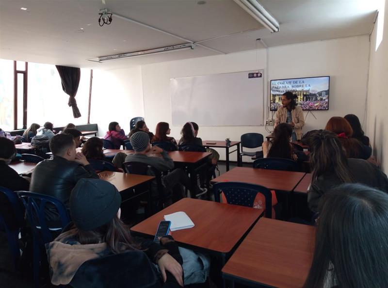 UNITEC presente en la semana cultural de la Escuela de Artes y Letras de Bogotá